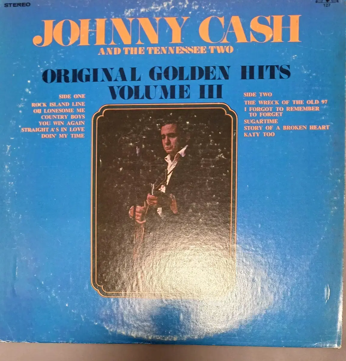 Johnny Cash 쟈니캐시LP 골든힛트 VOL.3 수입음반